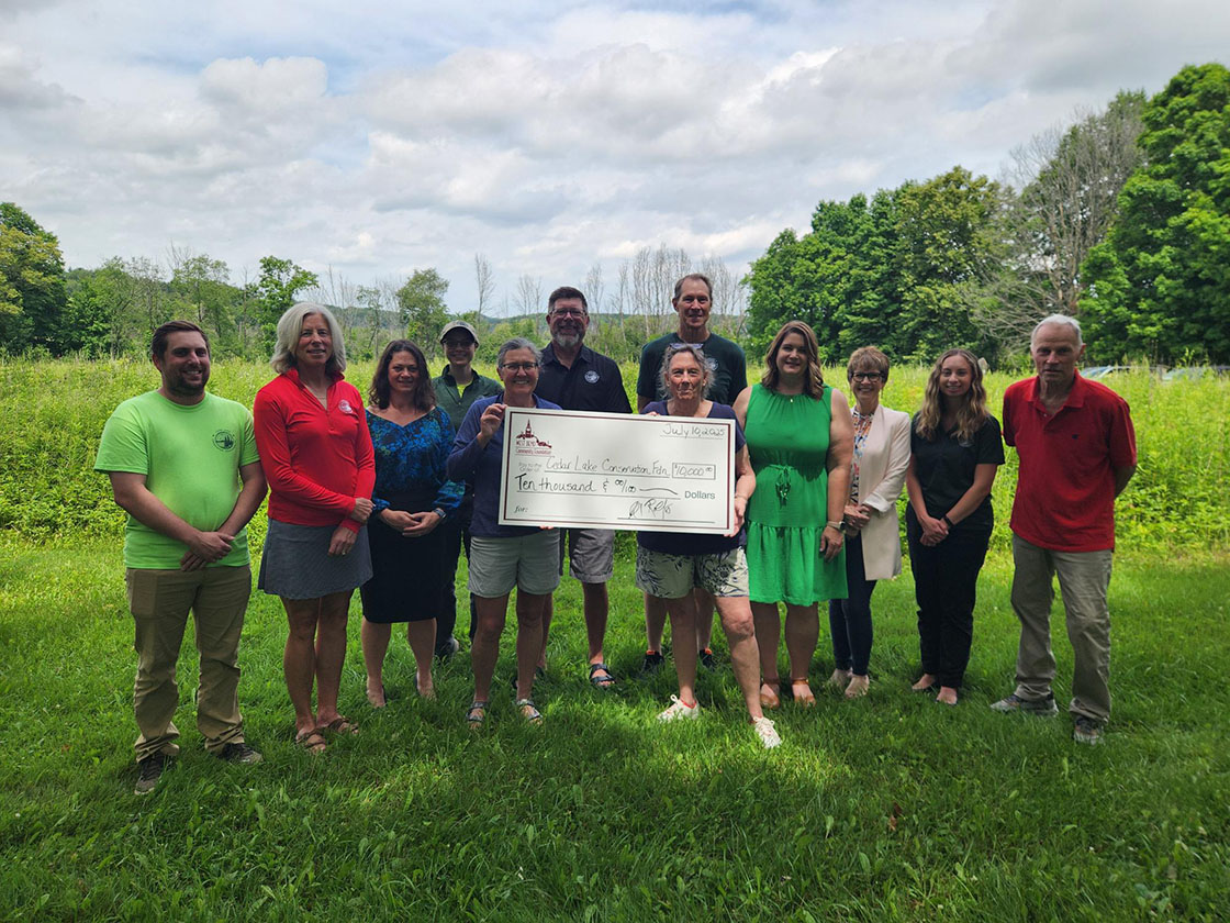 Cedar Lakes Conservation Foundation is named the West Bend Community Foundation Founders Day Award recipient for 2025 Cedar Lakes Conservation Foundation is named the West Bend Community Foundation Founders Day Award recipient for 2025